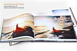 Photobook mở phẳng bìa cứng
